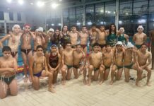 Trabalhos de Seleção de Polo Aquático Sub14 Misto