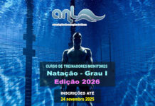 Curso Grau I – Treinadores/Monitores de Natação – Edição 2026